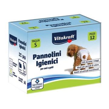 Vitakraft Πάνες Βρακάκια S 2-6kg 12τμχ