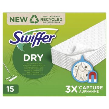 Swiffer Ανταλλακτικά Πανάκια με Τριπλή Δράση 15τμχ