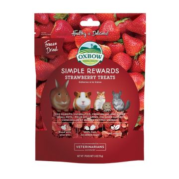Oxbow Λιχουδιές Simple Rewards Φράουλα 15gr