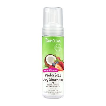 Tropiclean Waterless Shampoo Dog Deep Cleaning 220ml