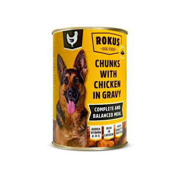 Rokus Σκύλου με Κοτόπουλο 415gr