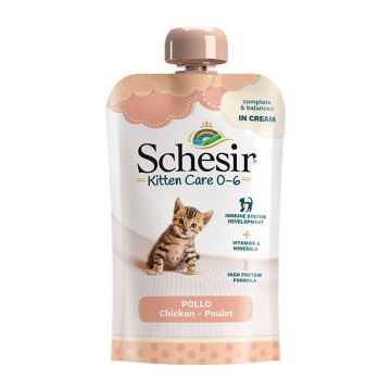 Schesir Kitten Cream Κοτόπουλο 150gr