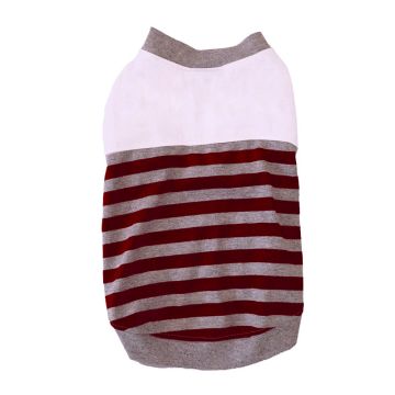 Pet Μπλούζα Σκύλου Stripes Καφέ L 30cm