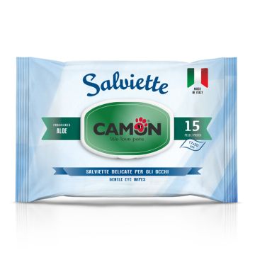 Camon Eye Wipes Μαντηλάκια για τα Μάτια 15τμχ