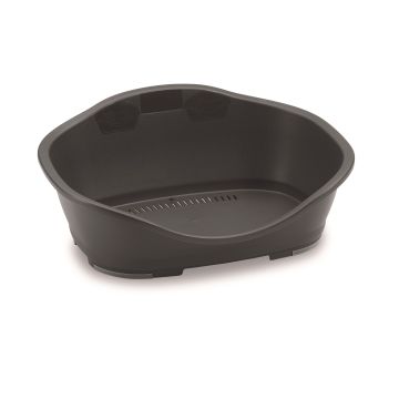 Stefanplast Sleeper 3 Κρεβάτι Πλαστικό Γκρι Σκούρο 80.5x55x32cm