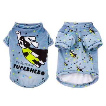 Ferplast Μπλουζάκι Σκύλου Superhero XS 27.5cm