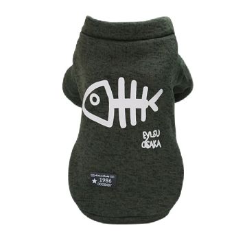 Pet Φούτερ Σκύλου Πράσινο XXL 40cm