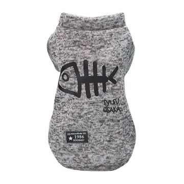 Pet Φούτερ Σκύλου Γκρι S