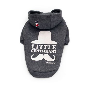 Pet Φούτερ Σκύλου Γκρι Little Gentlebant M 26cm