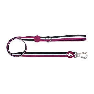 Dashi Οδηγός Σκύλου Stripes Purple & Black S 1.5x120cm