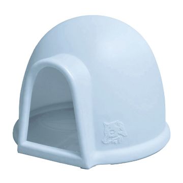 Telcom Igloo Piccola Σπίτι Σκύλου Γκρι-Γαλάζιο 59x37cm