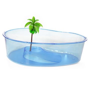 Pet Χελωνιέρα Γαλάζια 40x28x13.5cm