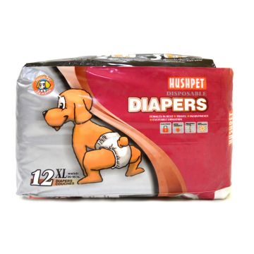 Hushpet Πάνες Βρακάκια XL 63-76cm 12τμχ