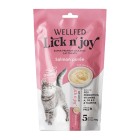 Wellfed Lick N' Joy Salmon Κρεμώδης Λιχουδιά με Σολομό 70gr