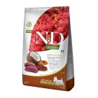 N&D Quinoa Dog Grain Free Skin & Coat Adult Mini με Έλαφι 2.5kg
