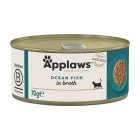 Applaws Cat Ψάρια Ωκεανού σε Ζωμό Κονσέρβα 70gr