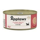 Applaws Cat Στήθος Κοτόπουλο με Πάπια σε Ζωμό Κονσέρβα 156gr