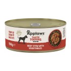 Applaws Taste Toppers Dog Βοδινό με Λαχανικά Στιφάδο Κονσέρβα 156gr
