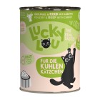 Lucky Lou LifeStage Kitten Πουλερικά & Βοδινό 400gr