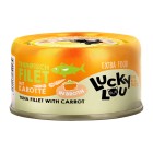 Lucky Lou ExtraFood Φιλέτο Τόνου με Καρότο σε Ζωμό 70gr