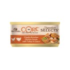 Wellness CORE Signature Select Κομματάκια Κοτόπουλο & Γαλοπούλα 79gr