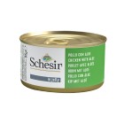 Schesir Kitten Με Κοτόπουλο & Αλόη Σε Ζελέ 85G