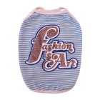 Pet Μπλούζα Σκύλου Fashion Is Art Μπλε Μ 25cm