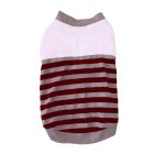 Pet Μπλούζα Σκύλου Stripes Καφέ L 30cm