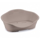 Stefanplast Sleeper 2 Κρεβάτι Πλαστικό Γκρι/Μπεζ 68.5x49x27.5cm