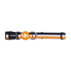 Dashi Περιλαίμιο Σκύλου Stripes Orange & Black M 35-54cm