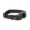 Trixie Περιλαίμιο Σκύλου Μαύρο M-L 2x35-55cm